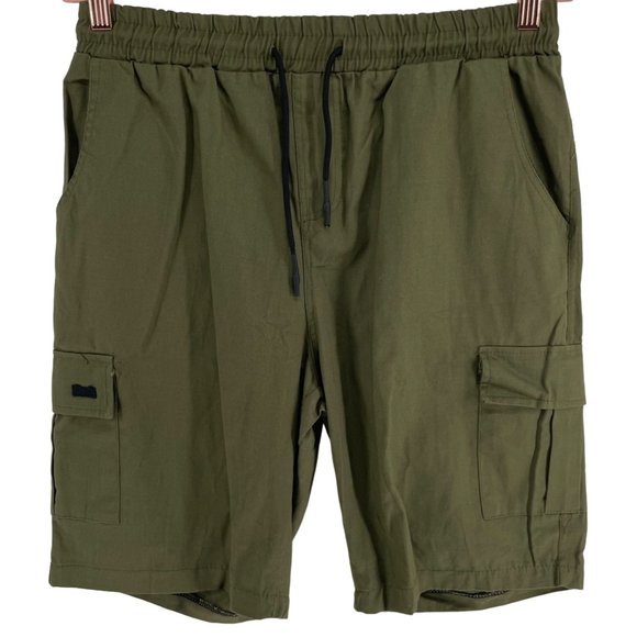 N/A Other - Men's Size Medium Army Green Elastic Stretch Waist Band Shorts